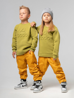 Брюки Bodo горчичный