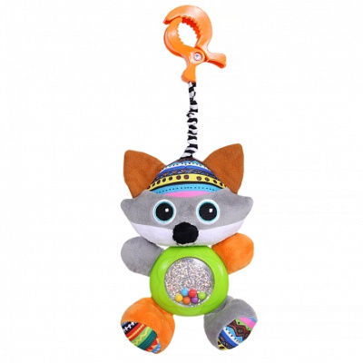 Игрушка-подвеска на прищепке Волчонок Тео, BIBA TOYS 35*16 см (в кор.48 шт.)