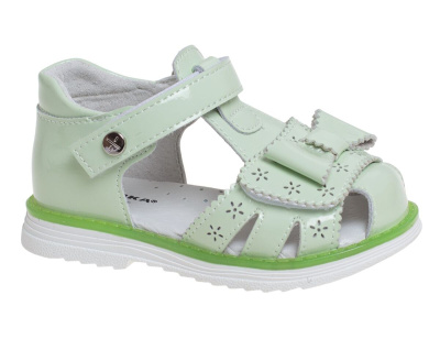Босоножки для девочки Сказка зеленый