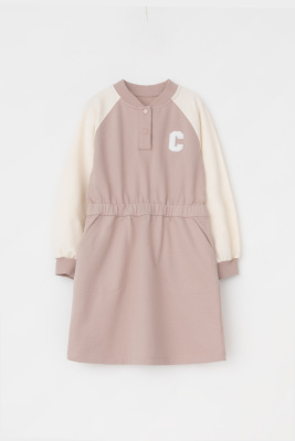 Платье Crockid кофейный к513