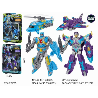 Робот-трансформер, 2 вида в ассортименте, в/к 22,4*6,8*32 см