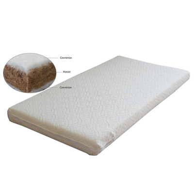 Матрас КОКОС МОНИС СТИЛЬ для приставной кроватки 80*40*6