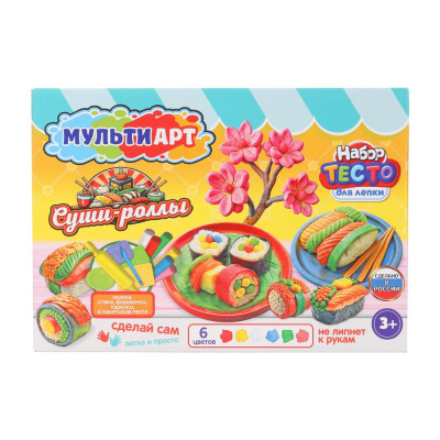 Набор для лепки суши-роллы, 24 см MultiArt