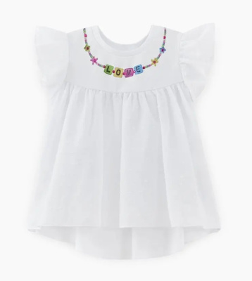 Футболка с коротким рукавом для девочки Bell Bimbo белый