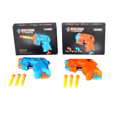 Оружие с мягкими пулями, цвет в ассорт. 6689 