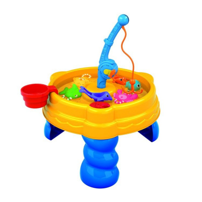 Стол для игр с песком Hualian Toys Удачная рыбалка 13 предметов