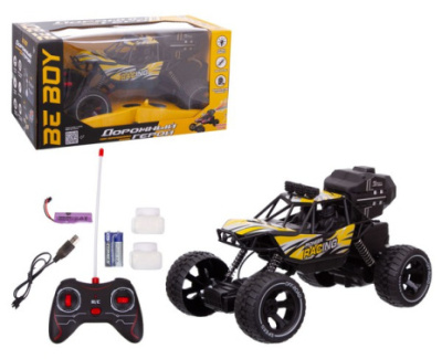 Машинка на пульте р/у BeBoy мыльные пузыри