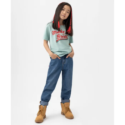 Джинсы для девочки Button Blue