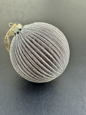 Шар стеклянный 10 см 1 шт