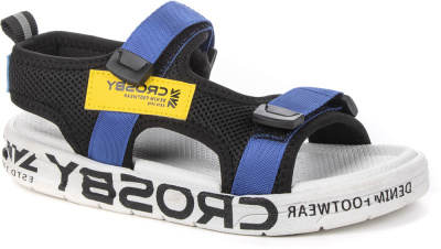 Сандалии для мальчика CROSBY черный/синий