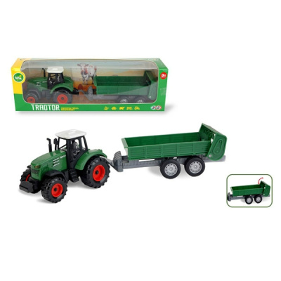 Набор "Фермер" инерц., трактор с прицепом, в/к 31*7*9 см