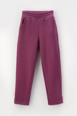 Брюки для девочки Crockid насыщенная клюква к407