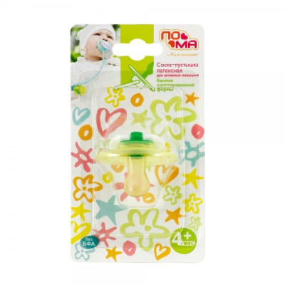 Соска пустышка ПОМА в ассортименте