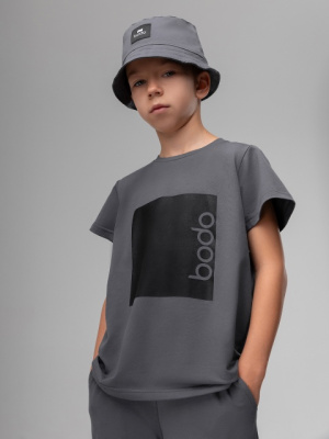 Футболка с коротким рукавом Bodo серый