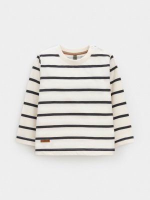 Лонгслив для мальчика Crockid молочный 1001 Н014 к582