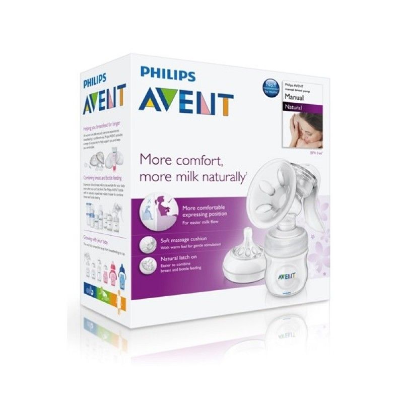 Молокоотсос AVENT ручной NATURAL 330/20