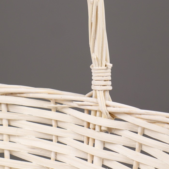 Корзина плетеная (ива) 38х28х14 см