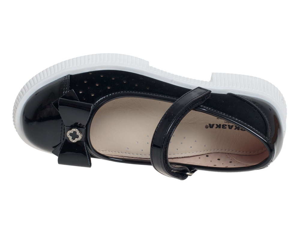 Туфли для девочки Сказка черный