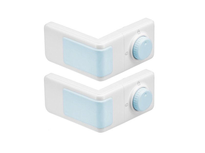 Блокиратор угловой для ящика комода, с переключателем, 2 шт Roxy Kids