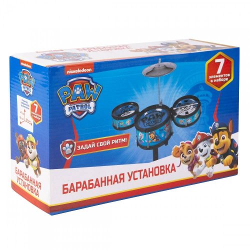 Барабанная установка игрушечная Щенячий Патруль TM PAW Patrol