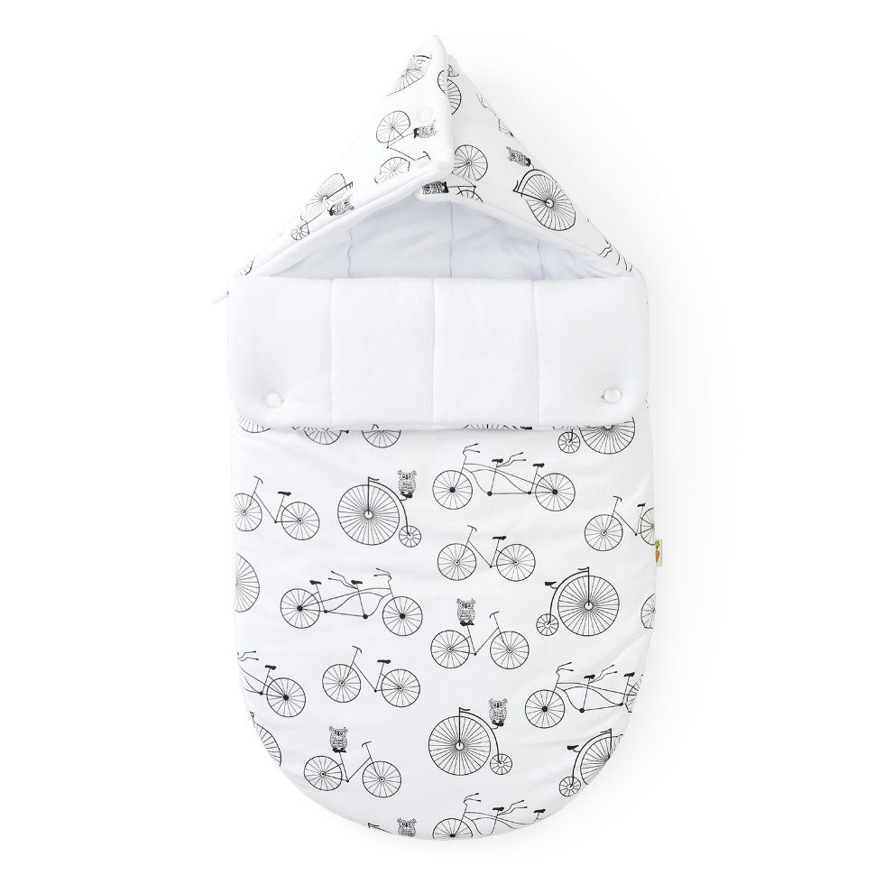 Конверт на выписку Carrot Совы на велосипедах