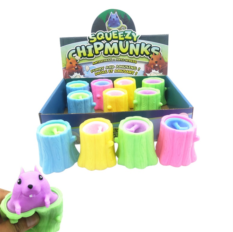 Жмяка Выскочка Бурундук 1Toy