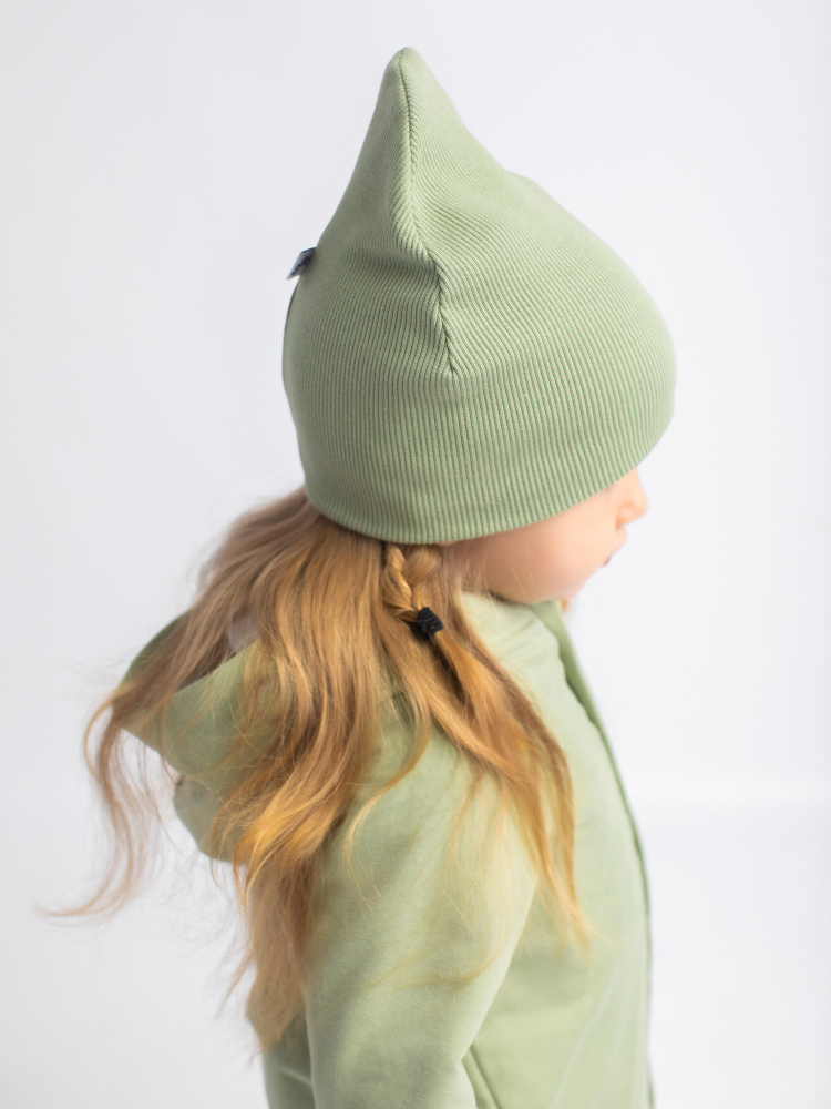 Кофточка с шапкой Glamourchik оливка