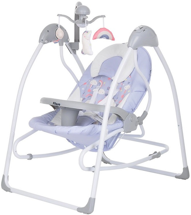 Электрокачели 2 в1 Bolero Light purple/Сиреневый PITUSO*