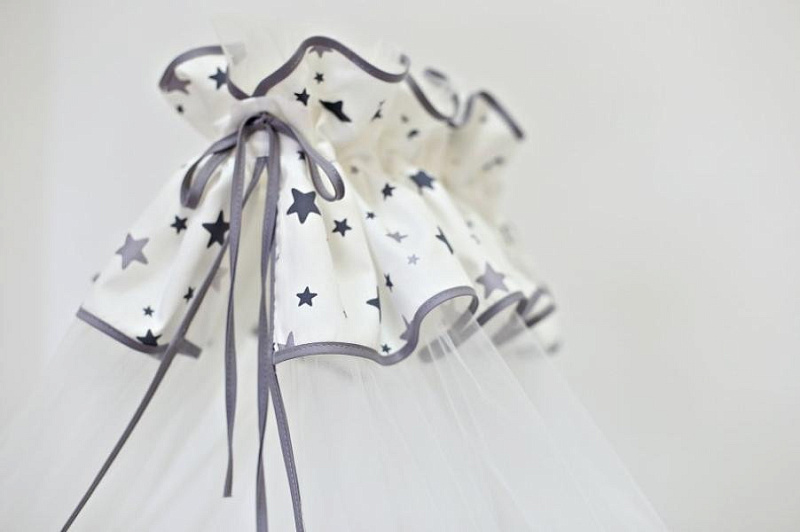 Балдахин "Звездочет" цв. серый 061