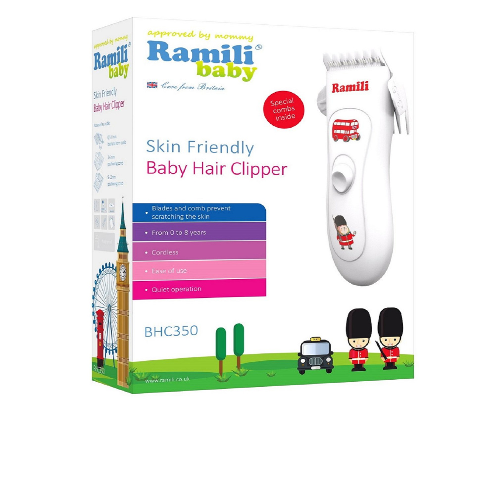 Машинка для стрижки детских волос Ramili Baby Hair Clipper BHC350