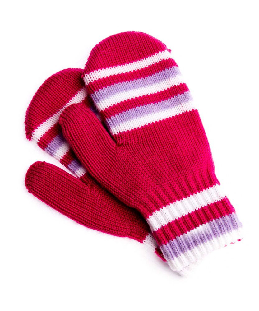 Варежки детские двойные