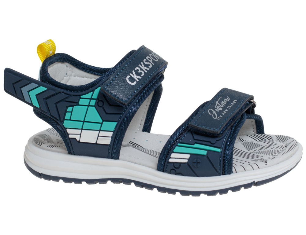 Сандалии для мальчика Сказка темно-синий