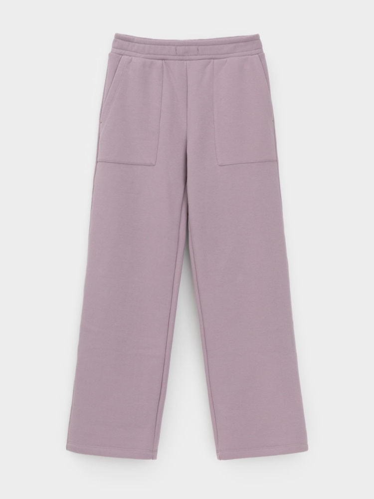 Брюки для девочки Crockid сиреневый 3304 к619