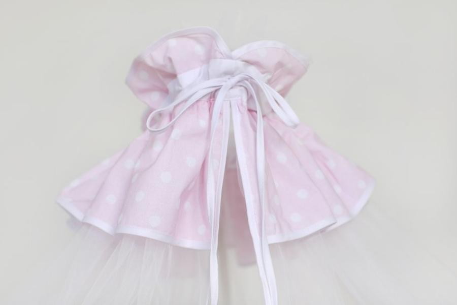 Балдахин "Балерина", цв.розовый 068