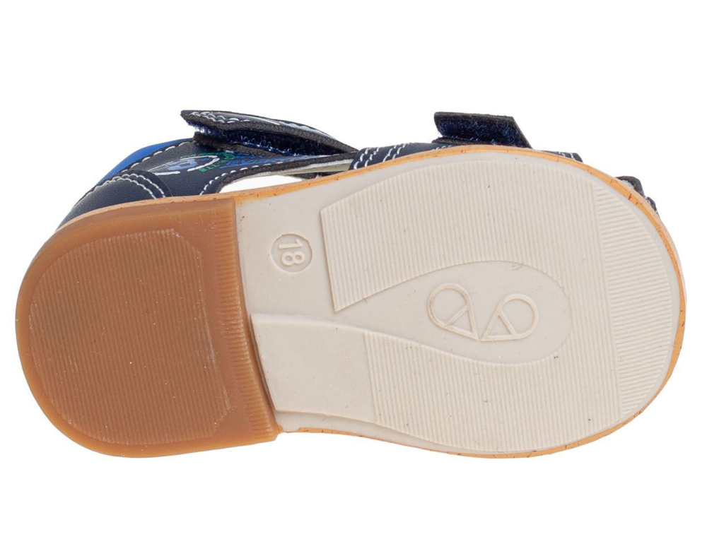 Сандалии для мальчика Сказка темно-синий