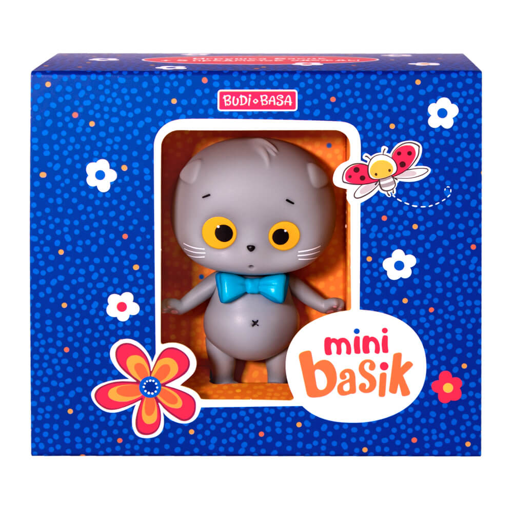 Мини Басик игрушка + 5 предметов одежды Яркие краски Budi Basa