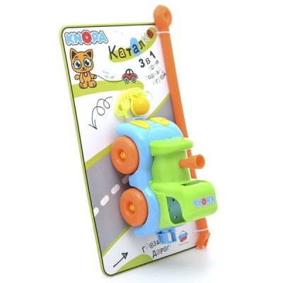 Каталка паровозик 22 см КНОПА 