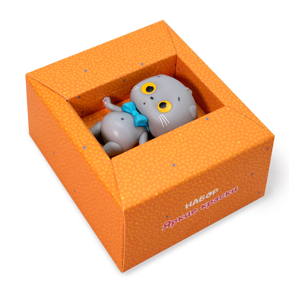 Мини Басик игрушка + 5 предметов одежды Яркие краски Budi Basa
