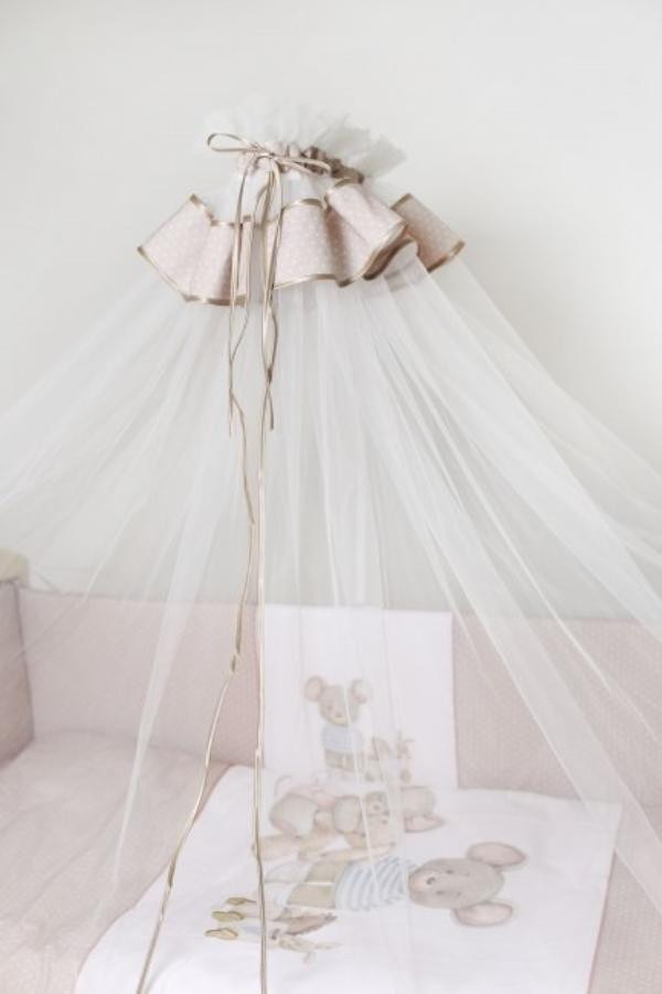 Балдахин "Little mouse", цв.кремовый 070