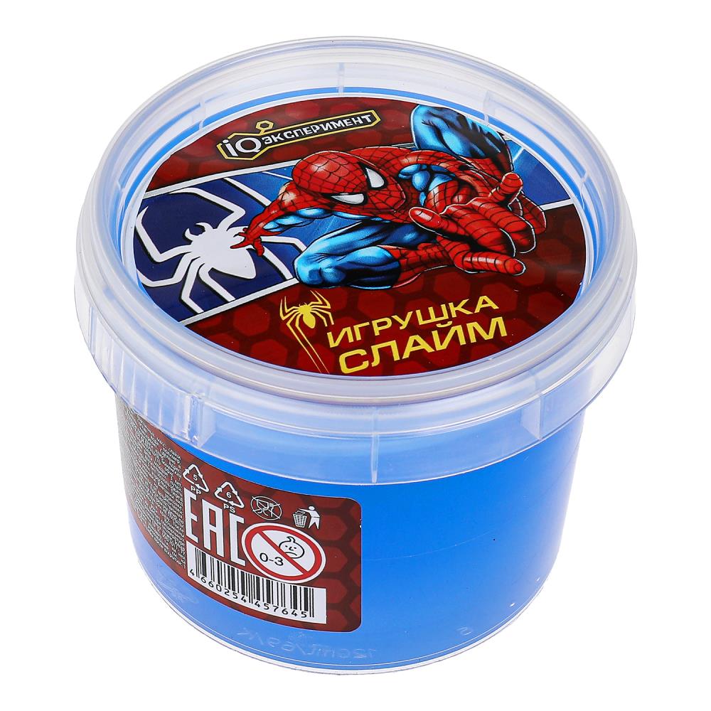 Слайм супергерои прозрачный цветной 100 г IQ Эксперимент