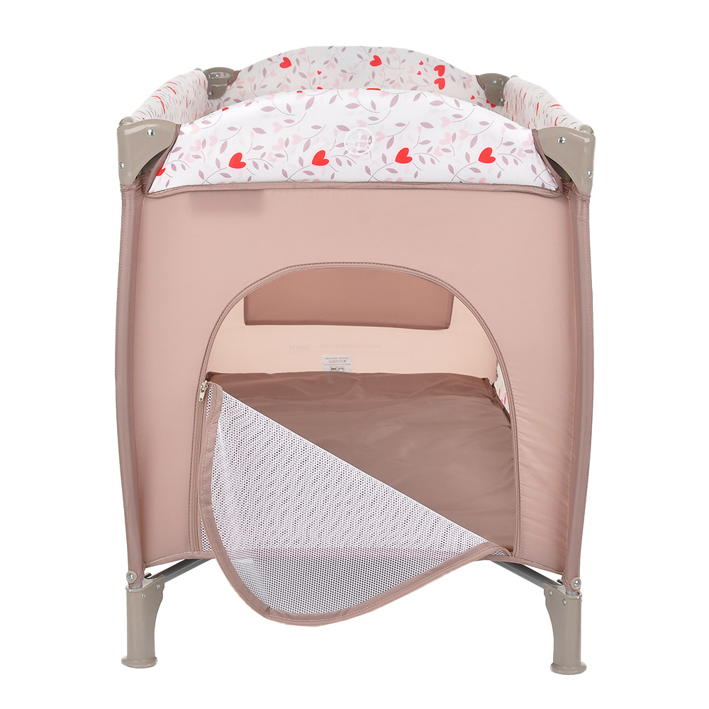 Манеж-кровать PITUSO Granada Friendship/Дружба,2-уровн-й,лаз на молнии,пласт кольца 4шт,2 колеса