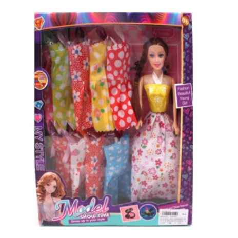 Кукла в наборе с аксессуарами, в/к 26*532,5 см