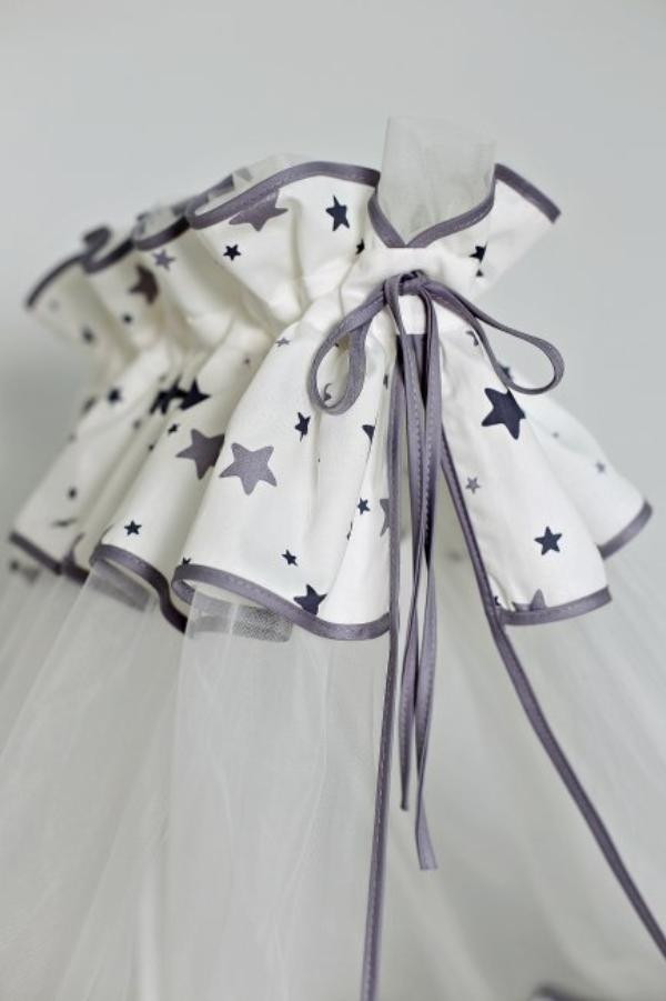 Балдахин "Звездочет" цв. серый 061