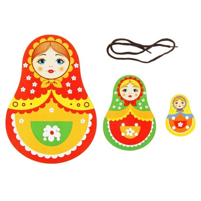 Шнуровка Матрёшка Тимбергрупп