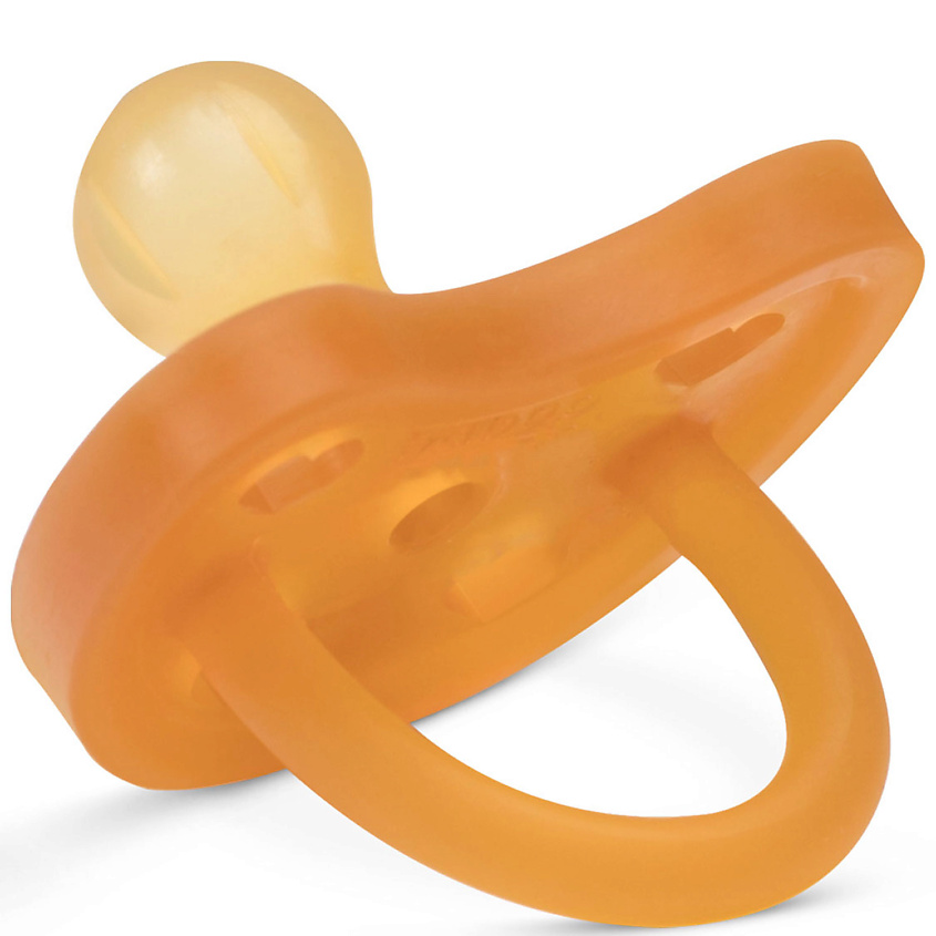 Пустышка цельнолатекс круглая 6м+ BABOO