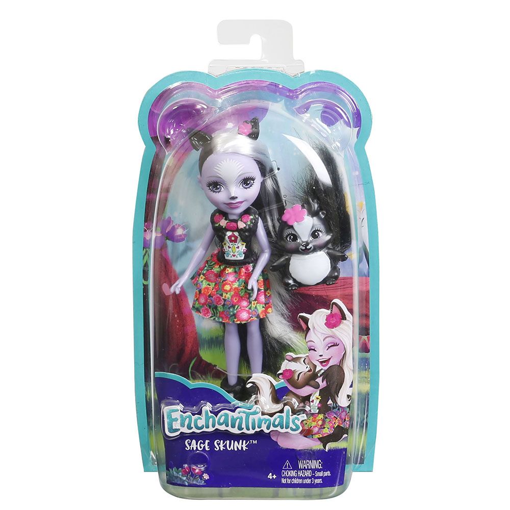 Кукла с любимой зверюшкой Enchantimals Mattel