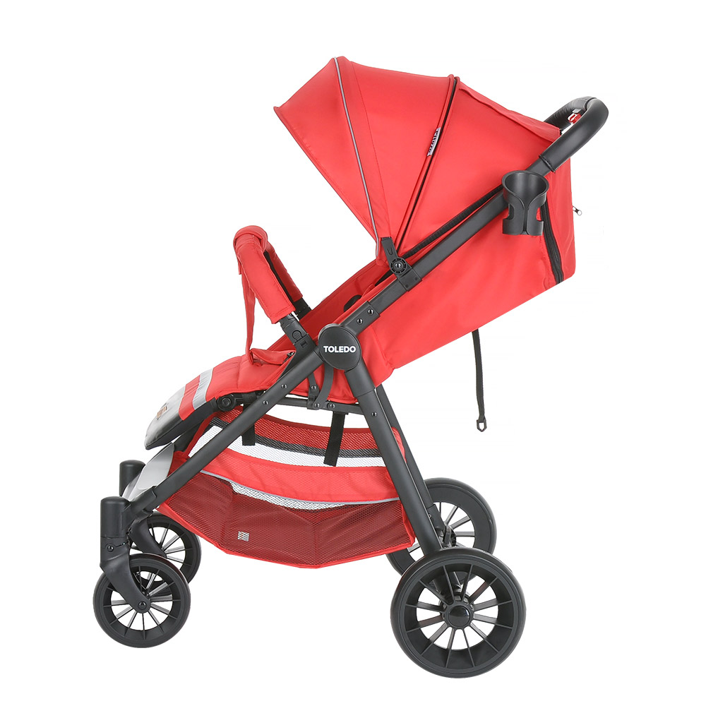 Коляска детская PITUSO TOLEDO (прогулочная), Red/Красный*