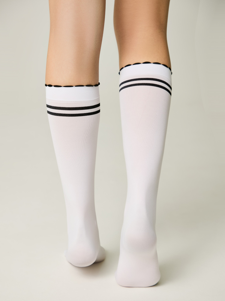 Гольфы Conte Lucky белый