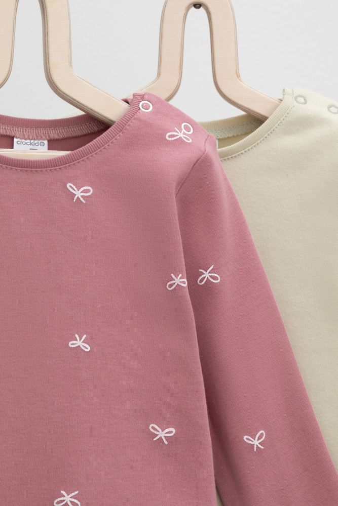 Джемпер Crockid бантики