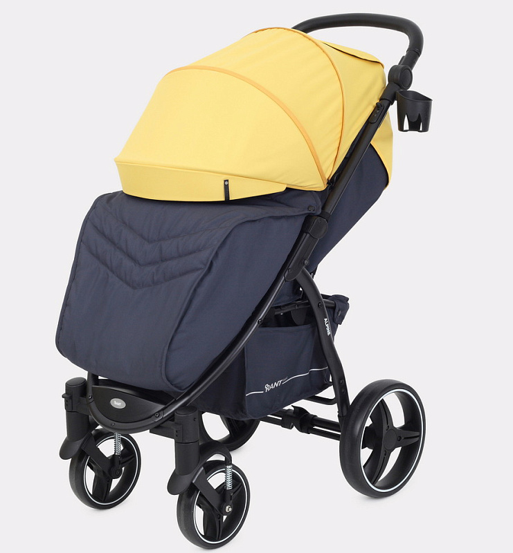 Коляска прогулочная RANT basic ALPINE (Yellow) Желтый